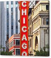 Chicago Theatre - A Classic Chicago Landmark Canvas Print