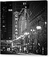 Chicago Theatre - Grandeur And Elegance Canvas Print