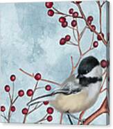 Chickadee I Canvas Print