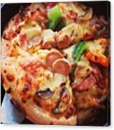 #chickensupreme #pizza #lunch At Canvas Print