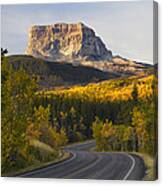 Chief Mountain Highway Canvas Print