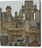 Chimney Pots Of Edinburgh Canvas Print