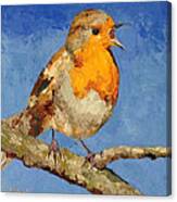 Chirp Canvas Print