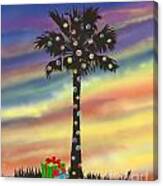 San Clemente Christmas Canvas Print