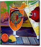 Citrus Sunset Canvas Print