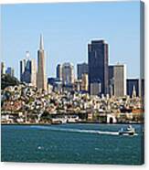 City By The Bay Canvas Print