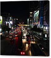 City Life - Bangkok Thailand - 01132 Canvas Print
