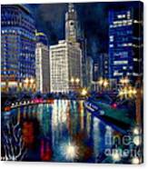 City Lights Canvas Print