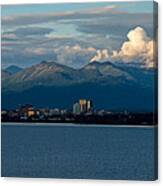 City Of Anchorage Canvas Print