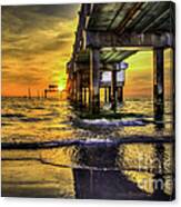 Clearwater Pier Canvas Print
