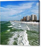 Clearwater Sea View Canvas Print