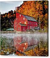 Clintons Historic Red Mill Canvas Print