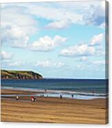 Clonea Strand, Co Waterford, Ireland Canvas Print