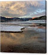 Clouded Hot Springs Canvas Print