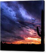 Clouds And Colors Canvas Print