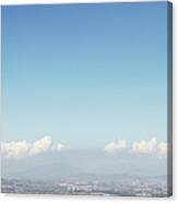 Clouds And Skies Over Cape Town Canvas Print