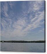 Clouds Over Long Island Sound Canvas Print