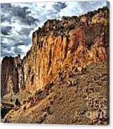 Clouds Over Smith Rock Canvas Print