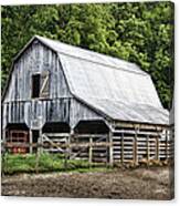 Clubhouse Road Barn Canvas Print