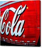 Coca Cola Busting Out Canvas Print