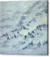 Cold Mountain Canvas Print