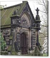 Collins Mausoleum Chestnut Grove Cemetery Canvas Print
