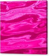 Colored Wave Maroon Panel Two Canvas Print