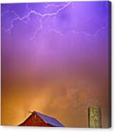 Colorful Country Storm Canvas Print