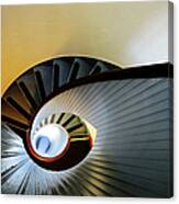 Colorful Spiral Staircase, Lighthouse Canvas Print