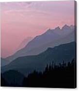 Colors Of The Columbia Icefields Canvas Print