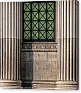 Columns On An Old Building Canvas Print