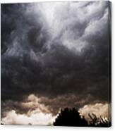 Comes The Storm Canvas Print