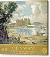 Conway Castle Canvas Print