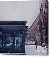 Copley Winter Canvas Print