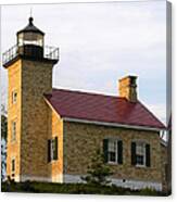 Copper Harbor Michigan Lighthouse Canvas Print