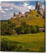 Corfe Castle Canvas Print