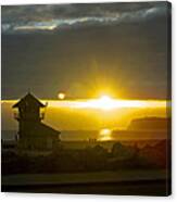 Coronado's Beach At Sunset Canvas Print