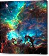Cosmic Cradle 2 Star Cluster Ngc 2074 Canvas Print