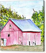 Country Barn Canvas Print