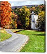 Country Church Canvas Print