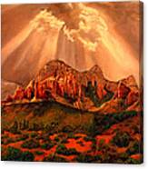 Courthouse Butte Canvas Print