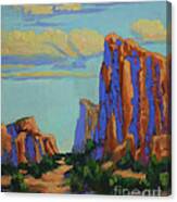 Courthouse Rock In Sedona Canvas Print
