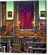 Courtroom Canvas Print