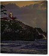 Crescent City Lighthouse Canvas Print
