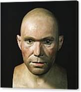 Cro-magnon Man Reconstructed Head Canvas Print