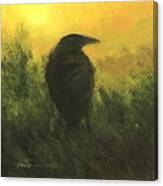 Crow 5 Canvas Print