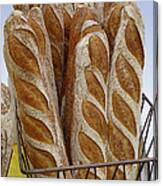 Crusty Bread Canvas Print