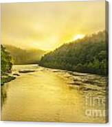 Cumberland River Morning Canvas Print