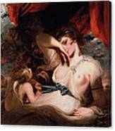 Cupid Unfastening the Girdle of Venus Painting by Joshua Reynolds - Pixels
