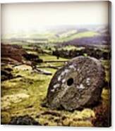 #curber Edge Mill Stone In The #peak Canvas Print